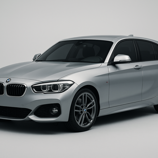 BMW 1 Series with 35% window tint with no words in image