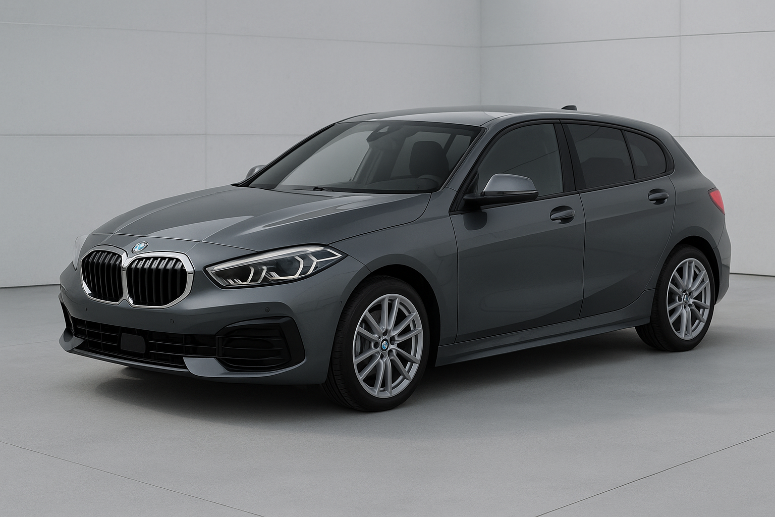 BMW 1 Series with 50% window tint with no words in image