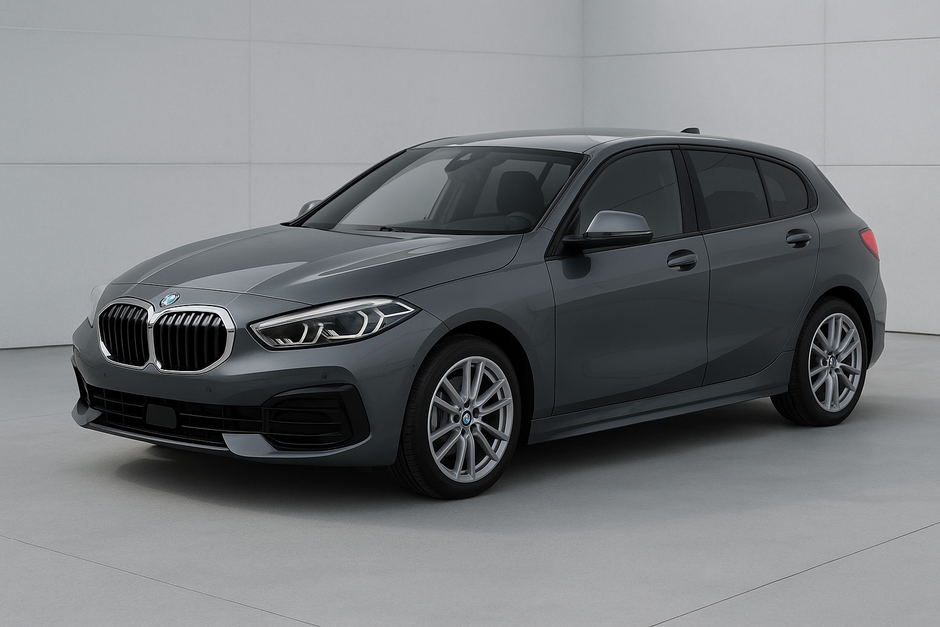 BMW 1 Series with 50% window tint with no words in image