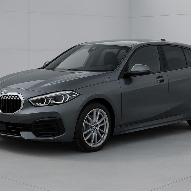 BMW 1 Series with 50% window tint with no words in image