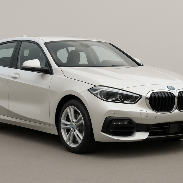 BMW 1 Series with very light window tint with no words in image