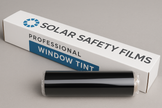 imo-window-tint-roll-in-packaging-with writing saying Solar Safety Films